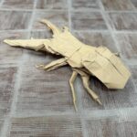 巨大クワガタ(折り紙)がやってきました!